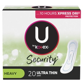 Kotex Ultra Thin Long Pads, 20 ct - Packaging May Vary