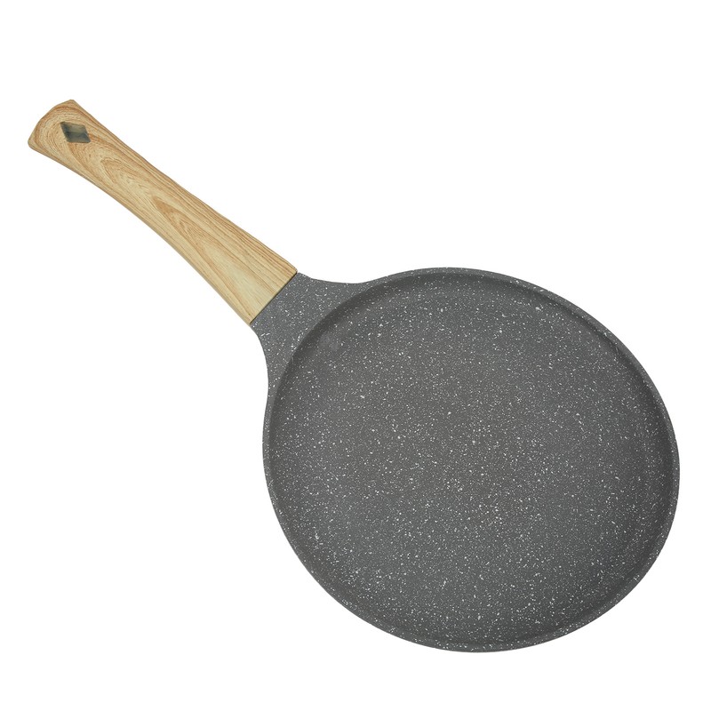 Frying Pan Flat Bottom Even Heating Stick Free Cooking Kitchen