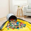 Toy Storage Bag Play Mat Small Bricks Blocks Clean Up