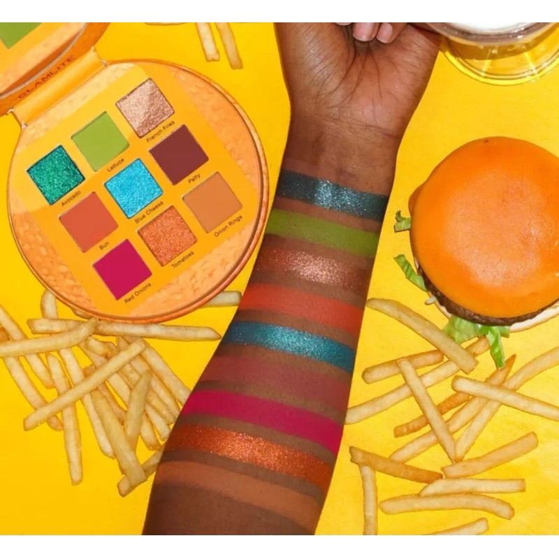GlamLite Original GlamLite Burger Slider Eye Shadow Palette New in