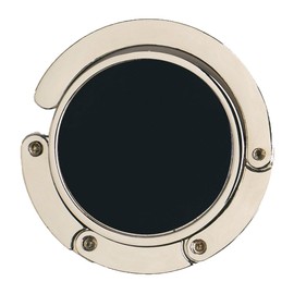 eBuyGB Pack of 10 Folding Purse Hook Portable Handbag Hanger (Black)