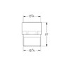 Grohe Eggemann Original WAS/Hose Connection DN20 41001000