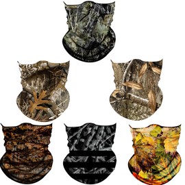 Neck Gaiter Gator Face Cover Mask Balaclava Sun UV Protection for Men Women Boys Girls, Cool Scarf Mask Breathable Bandana Neck Warmer Headband Headwear,Head Wrap for Outdoors Motorcycle Cycling