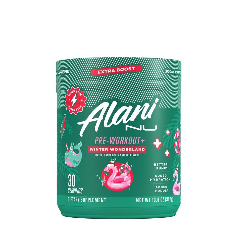 Alani Nu Pre-Workout+ - Advanced Pre-Workout Powder:_Melonberry Blast Thermo
