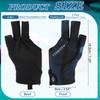 YELARXI 3 Finger Pool Glove Left Hand, Billiard Gloves for