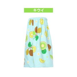 Teddy Towel019 Wrap Towel for Kids, Girls, Boys, 31.5 inches (80 cm), Bath Towel, Elementary School Students, Children's Towel019 (Kiwi, 31.5 x 47.2 inches (80 x 120 cm)