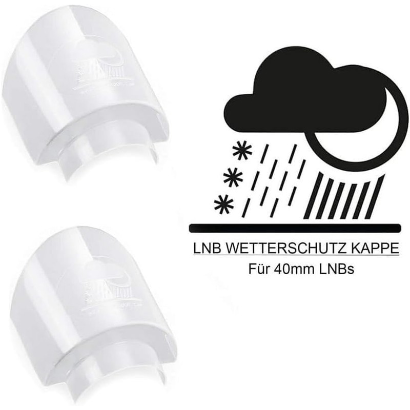 Zehnder Quattro LNB + Weather Protection Cover, with LTE Sun