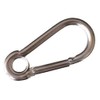 Merriway BH05010 Spring Snap Carabiner Hook with Eye, A2 316