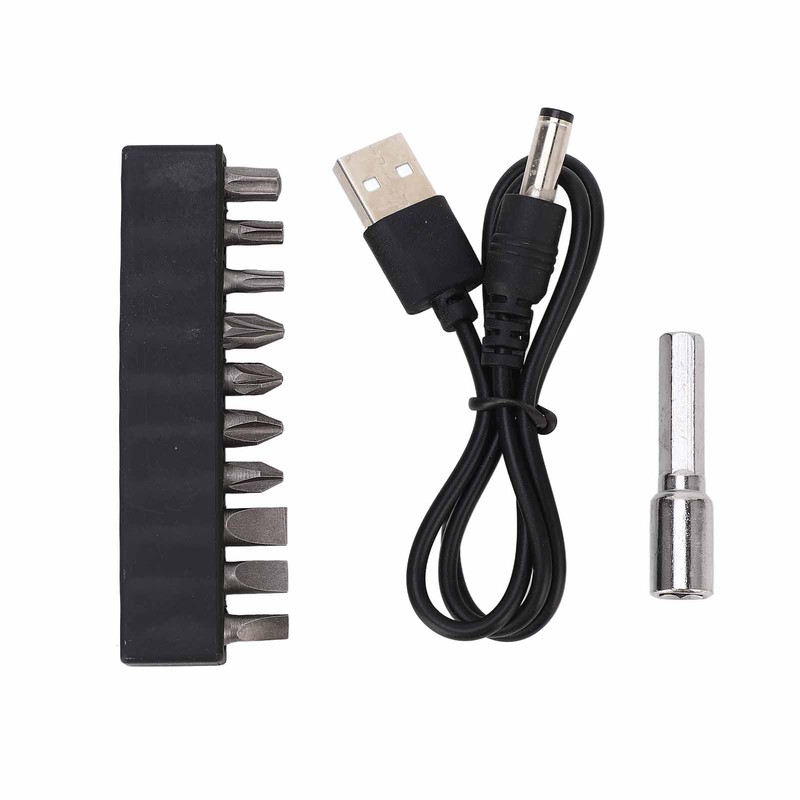 Cordless Screwdriver Multifunctional Rechargeable Electric Screwdriver Set for Assembly Furniture