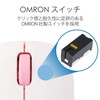 Elecom M-BL20DBPN Wireless Mouse (Receiver Included), Small, Small, 3 Buttons,