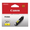 6449B009 (CLI-251XL), High-Yield Ink, 11 mL, Cyan, Magenta, Yellow, 3/Pk,