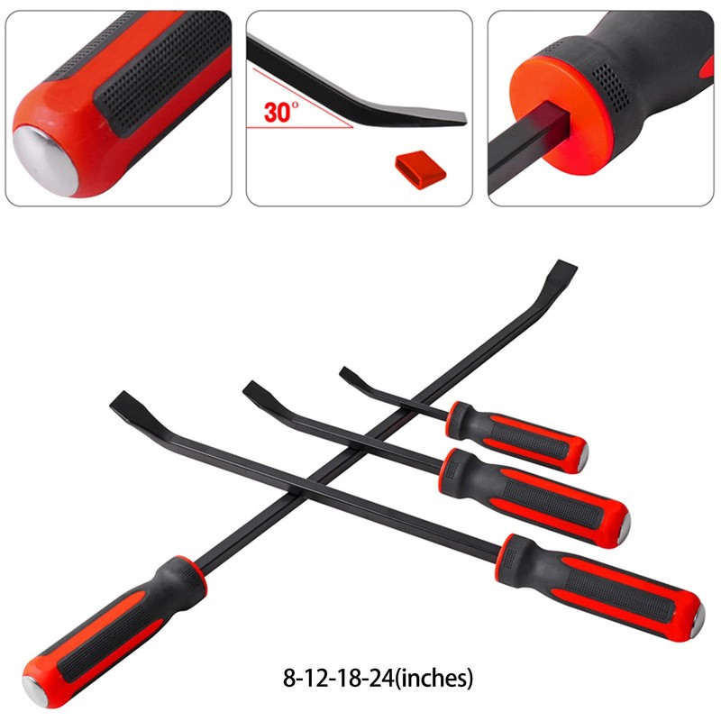 Wincal Multifunctional Pry Bar, 8 inch Heavy Duty Puller Chisel