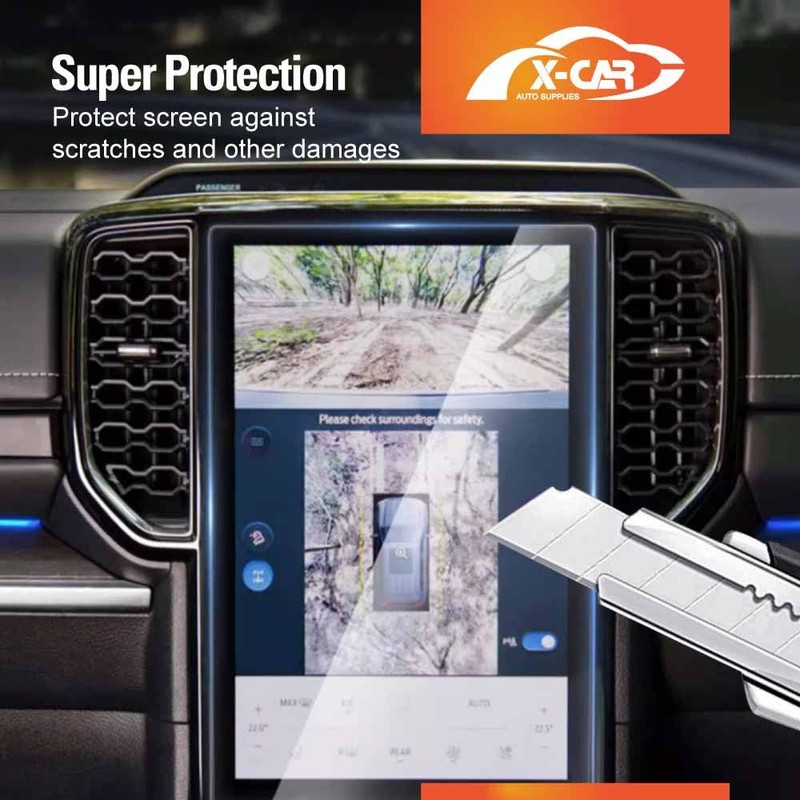 X-CAR Screen Protector for Ford Next-Gen Ranger 2022-2025 12-inch Navigation