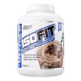 Proteina Isofit 5.1LB 70 SV Chocolate shake Nutrex Research