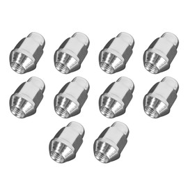 Wheel Lug Nut Kit Set of 10 Compatible with Honda Chevy Toyota GMC Ford Dodge