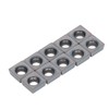 10 Pcs Carbide Milling Inserts Colourful Fine Finished CNC Lathe