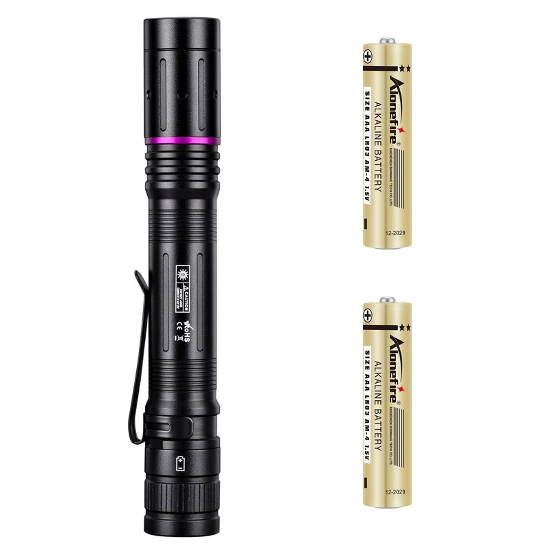 Alonefire P68 365nm Mini UV Flashlight