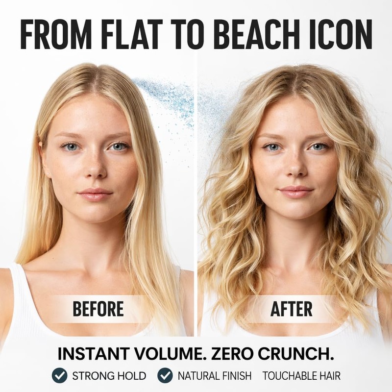 Sea Salt Spray for Hair – Texturizing Spray & Volume