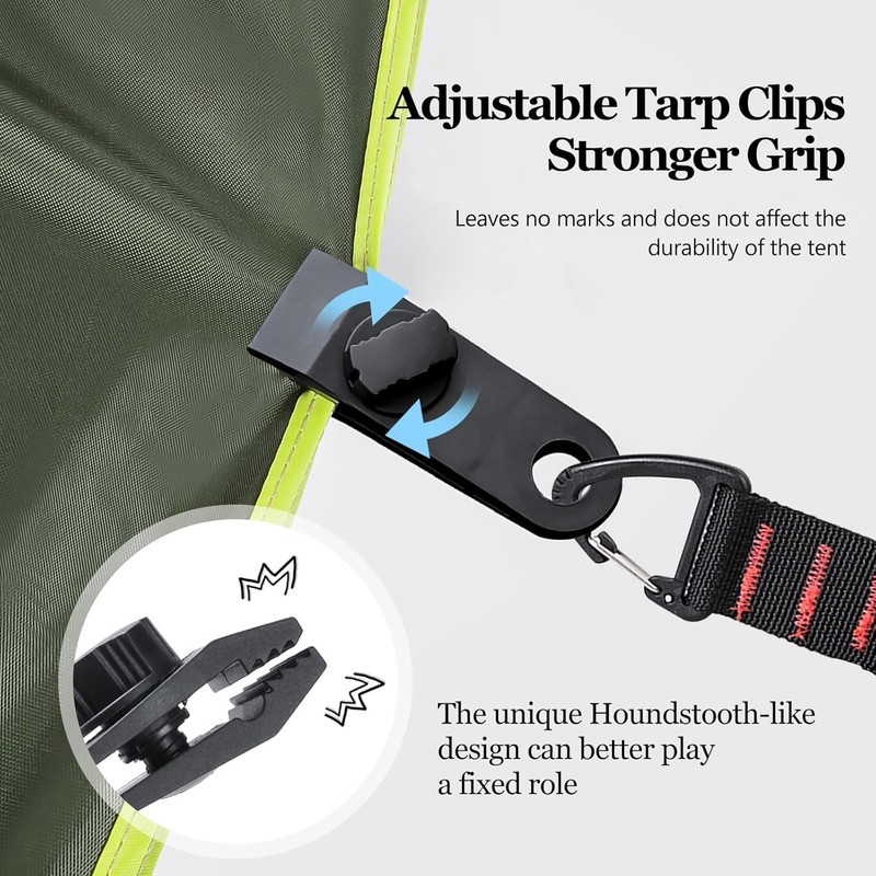 INMORVEN Suction Cup Hook, Improved Car Camping Accessories, Suction Hook,