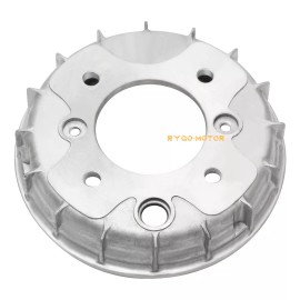 M MATI Front Wheel Brake Drum Hub For Honda Rancher 350 Rancher 400 TRX350 TRX400 4x4