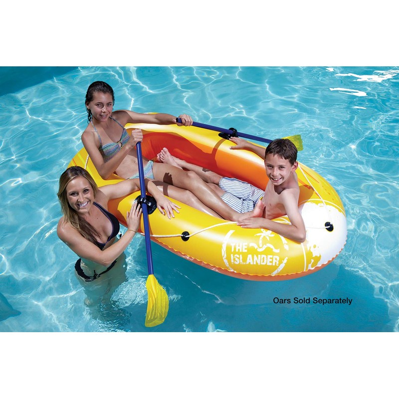 Poolmaster 87420 Swimming Pool and Lake Inflatable Boat, Islander, Multi