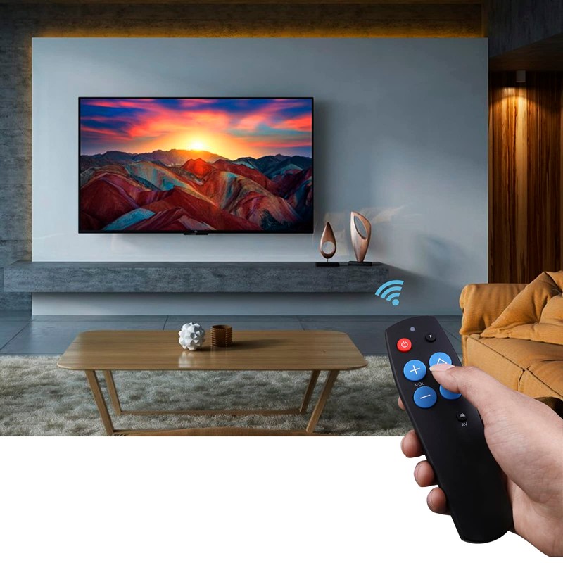 Universal Big Button Easy Simple TV Remote Control for Elderly