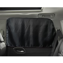 ZATOOTO CT88-BK2 Car Curtains, Set of 4, Light Blocking, Built-in Magnet, UV Protection, Privacy Protection, Easy Installation, Sun Protection, Thick, UV Protection, Car Supplies, 39.4 x 21.3 inches