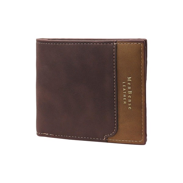 Energather Men's Wallets, PU Leather Men's Wallets for Men, Portable