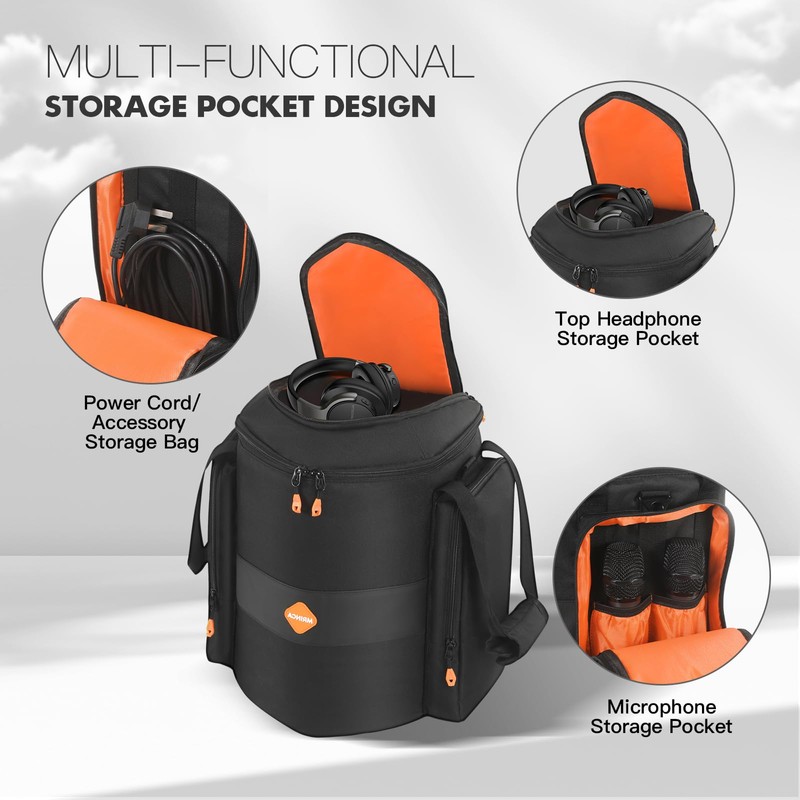 Carrying Case Compatible with Bose S1 Pro/S1 Pro+, Portable Speaker