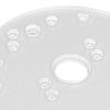 Universal Router Plate Kit Acrylic Baseplate for Bosch 6 1/2in