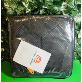 Coverado Front Seat High Quality Car Seat Black with red Strips-Univers