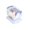 Really Useful Boxes 0.3 Litre Rectangle Really Useful Box Clear