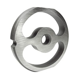 Grinder Plate #12 - Kidney W/ 2 Flat Edges