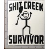 Egl Sh** CREEK SURVIVOR oval decals 6” FREE SHIPPING