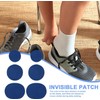 GANPUB 6 Pieces/Pack Blue Shoe Patches Adhesive Shoe Patch Vamp
