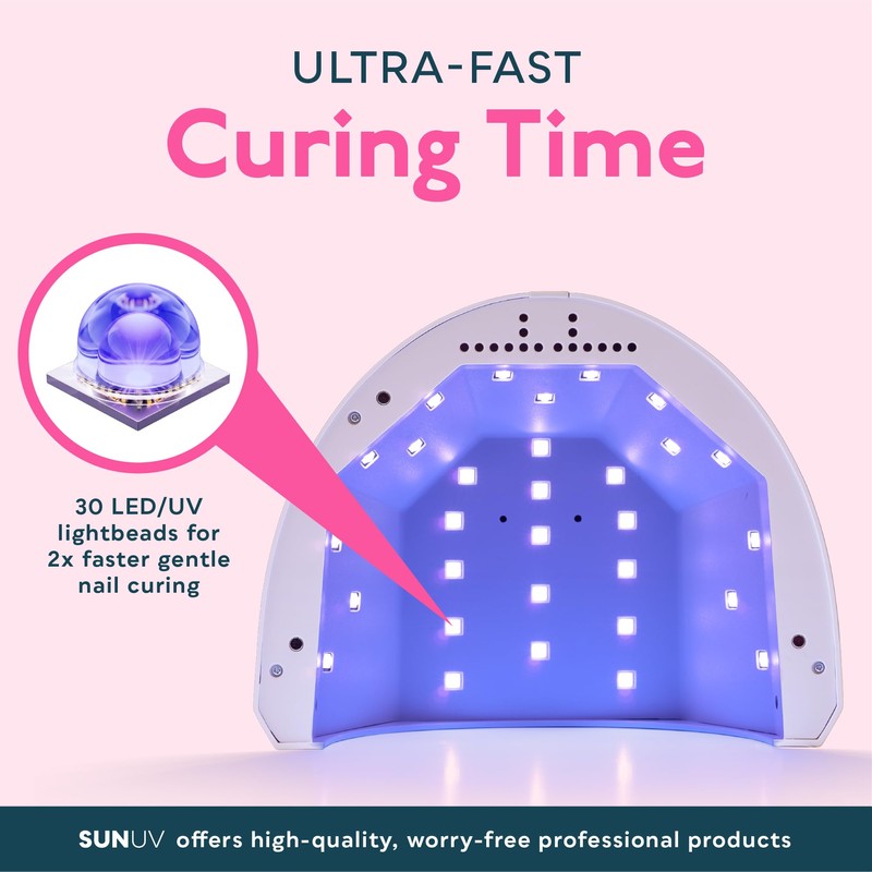 SUNUV UV LED Nail Lamp, Gel Light for Nail Polish