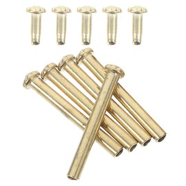 Alipis 5set Repair Accessories Metal Rivets and Nuts Fasteners for Hand Shaft Replacement Nails for Parts Repair Kit