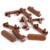 JCP 10 x Tan Window Drainage Cover Caps Weep Hole
