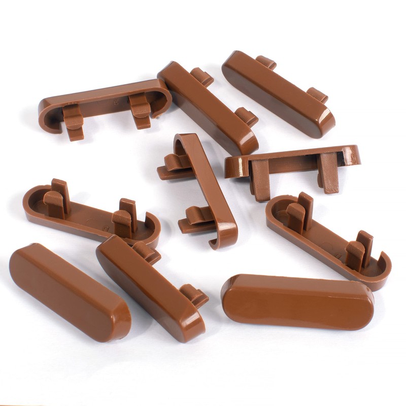 JCP 10 x Tan Window Drainage Cover Caps Weep Hole