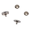 50 Sets Magnetic Button Clasp Snaps 18x5mm High Hardness Alloy