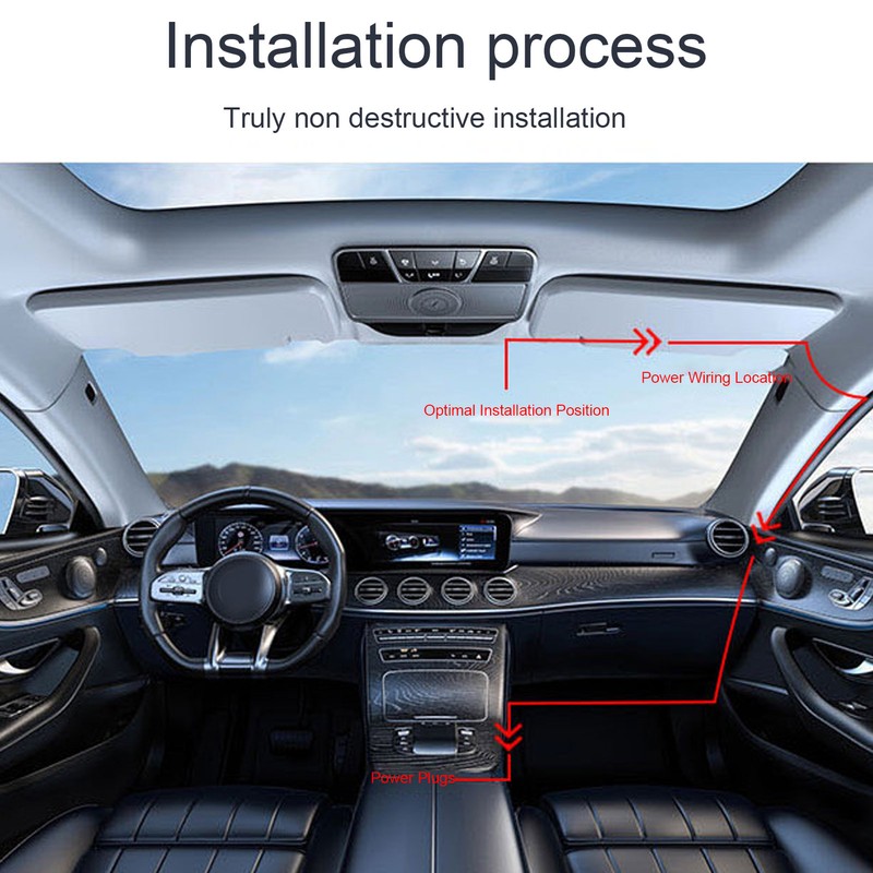 Dash Cam 1080P HD Dash Camera for Cars Support 32GB
