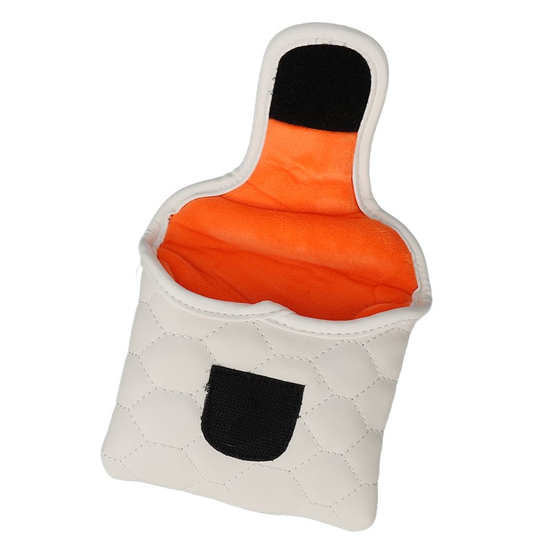 PU Golf Club Head Cover White Golf Head Cover Golf