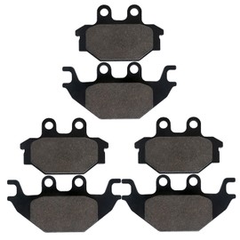 Yerbay Front / Rear Brake Pads for SYM Quadlander 300 2007-2010 / KYMCO MXU 250 R 2012 2013 / MXU 300 2005-2014 / MXU 300 R 2010-2013