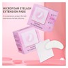 Miuffue 100 PCS Foam Eye Pads for Lash Extensions, 2.76"