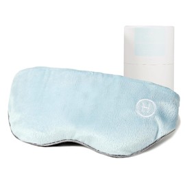 [Introduced in Reiwa no Tiger] HIRUNEGAO Weighted Eye Mask for Sleep, Recovery Wear, Eye Pillow, Great Sleep Goods, Desk, Travel, Airplane, Good Sleep, Light Blocking, Cool Sensation, Nap (Sky Blue)