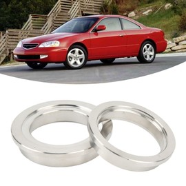 Weld Inlet Flange, 44Mm Stainless Steel Wastegate Inlet Flange Replacement Turbo Wastegate V Band Inlet Flange For Tial MvR Inlet Side, Wastegate Inlet Flange Wastegate Flange Set