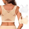 J-pone Front Closure Posture Corrector Full Coverage Bra 2 Piece