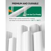 Plusluck 3" 22.5Ft Mini Split Line Set Cover, PVC Ductless