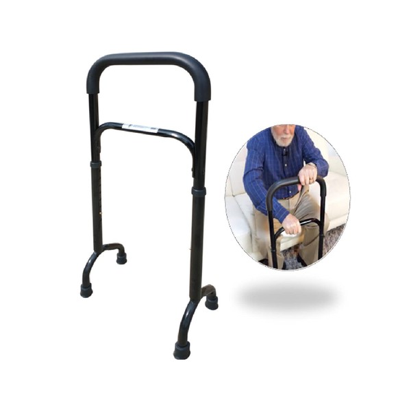 Rock Steady Cane – Hip, Knee Surgery Recovery Aid – Helps You Recover Faster from Surgeries and Injuries. Fully Adjustable Walking Cane Keeps You Moving, Increasing Circulation and Flexibility
