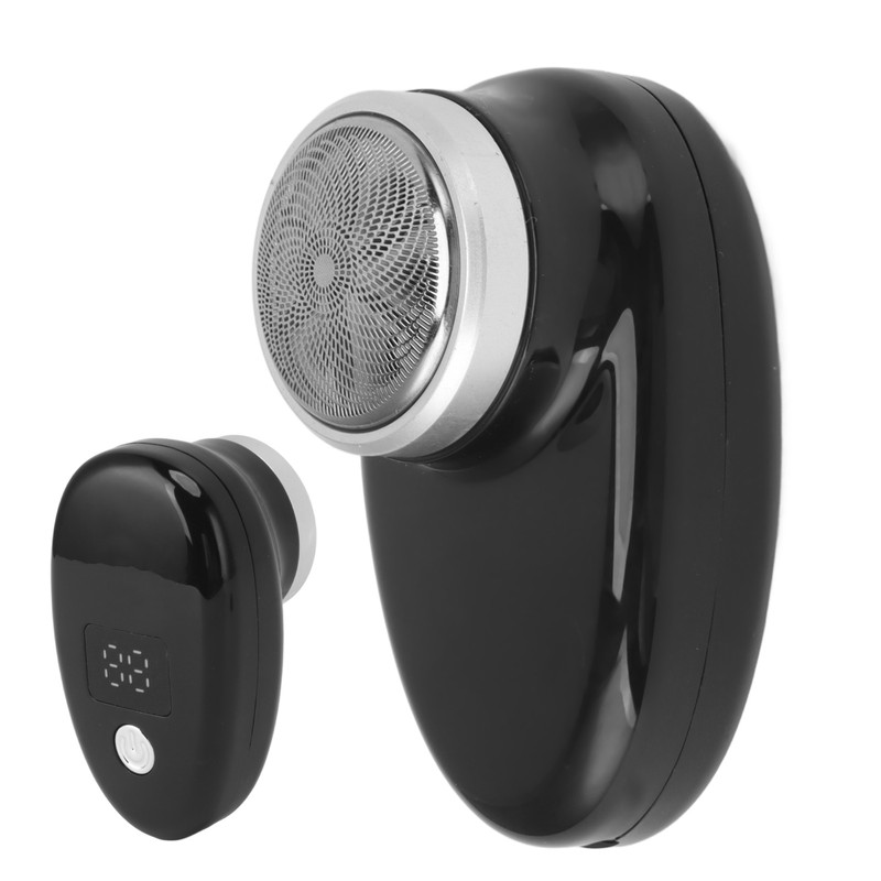 Mini Electric Beard Clipper Rotary Blade Hair Trimmer USB Charging